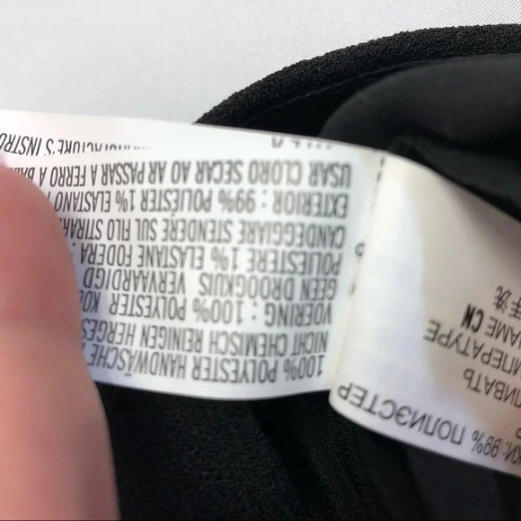 Forever 21 black v-neck crop top m - Picture 5 of 6